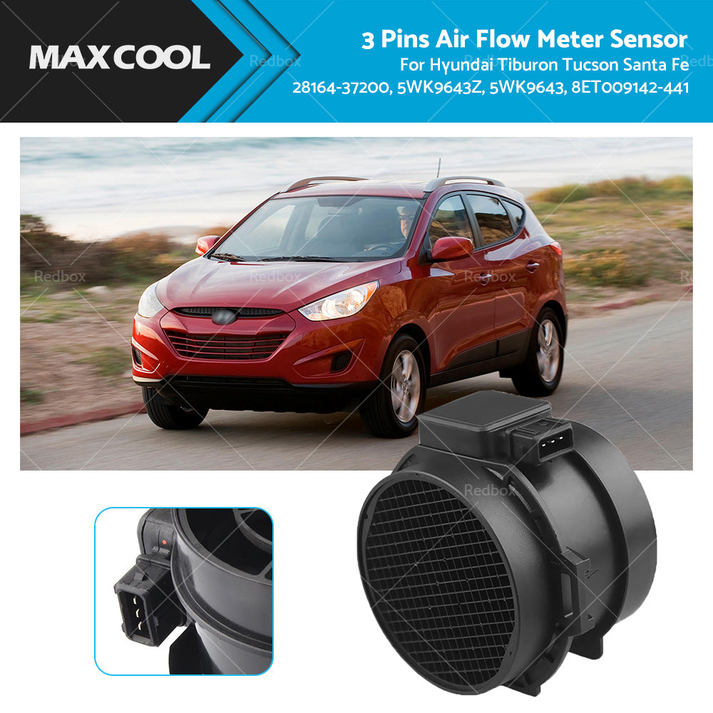 28164-37200 Mass Air Flow Meter MAF Sensor for Hyundai Tucson Santa Fe Tiburon-0