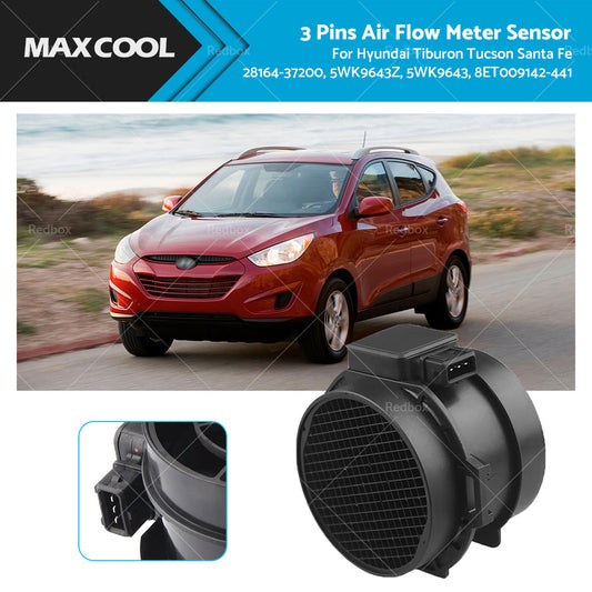 28164-37200 Mass Air Flow Meter MAF Sensor for Hyundai Tucson Santa Fe Tiburon-0