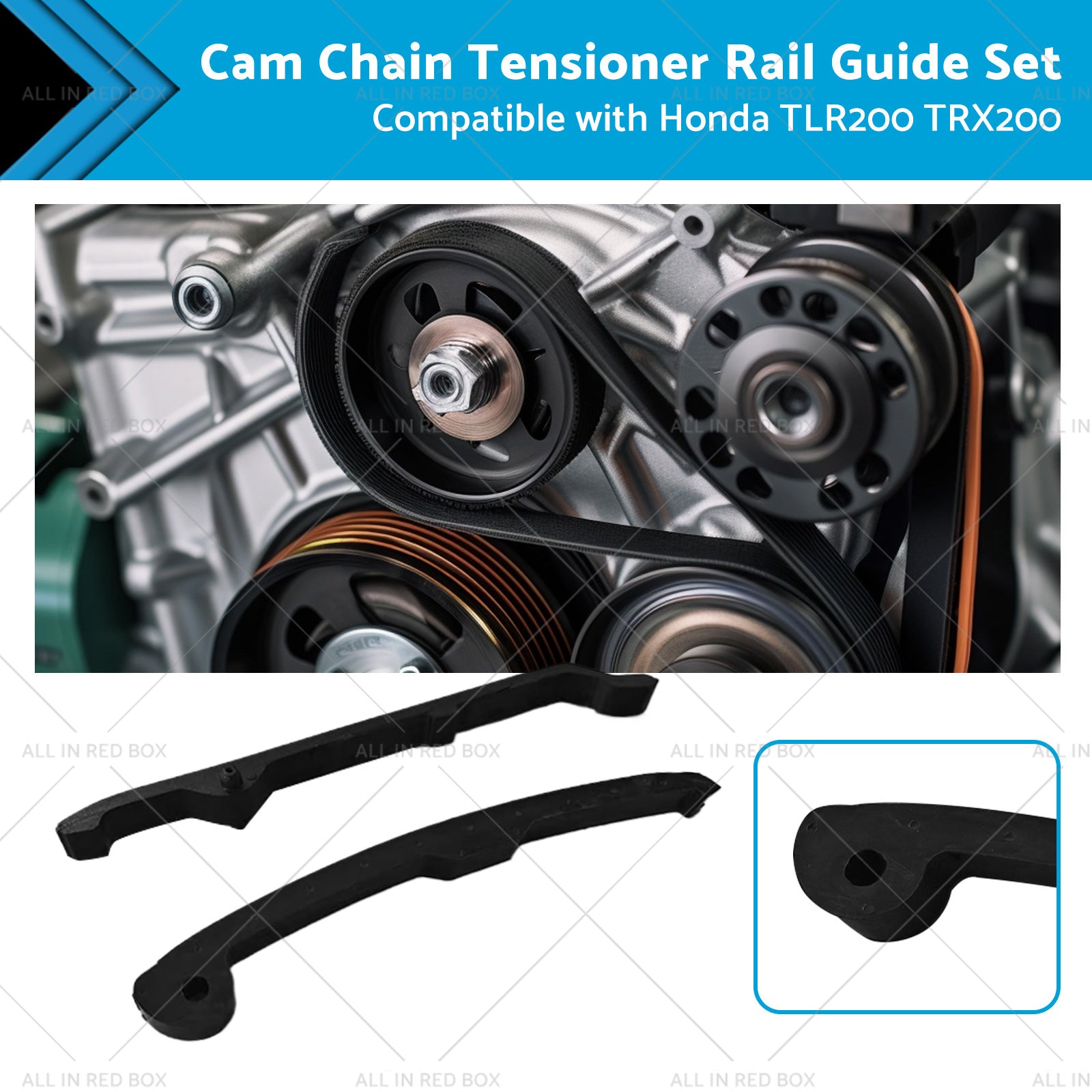 Cam Chain Tensioner Rail Guide Set Suitable for Honda XR200R XR200 TLR200 TRX200-0