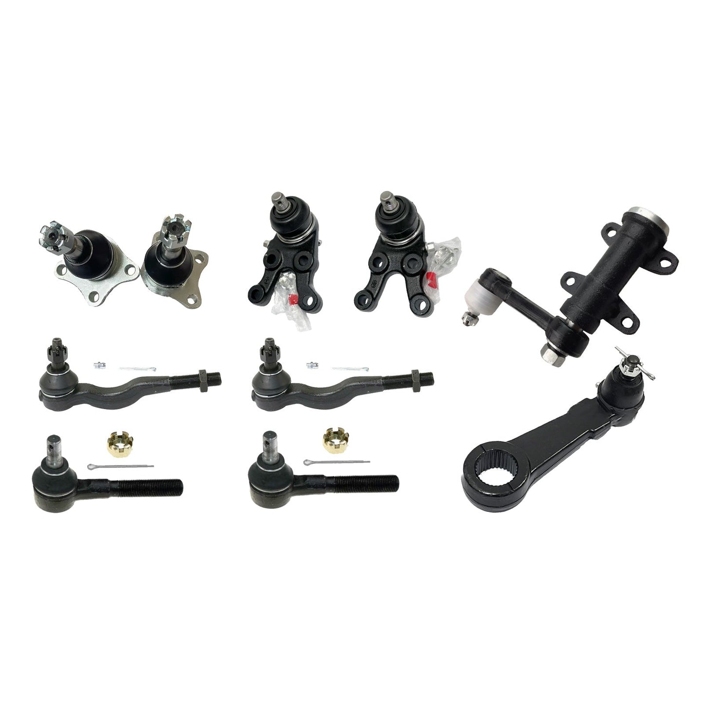 Ball Joints Tie Rods Idler&Pitman Arm Suitable for Mitsubishi Pajero NH NJ NK NL-0