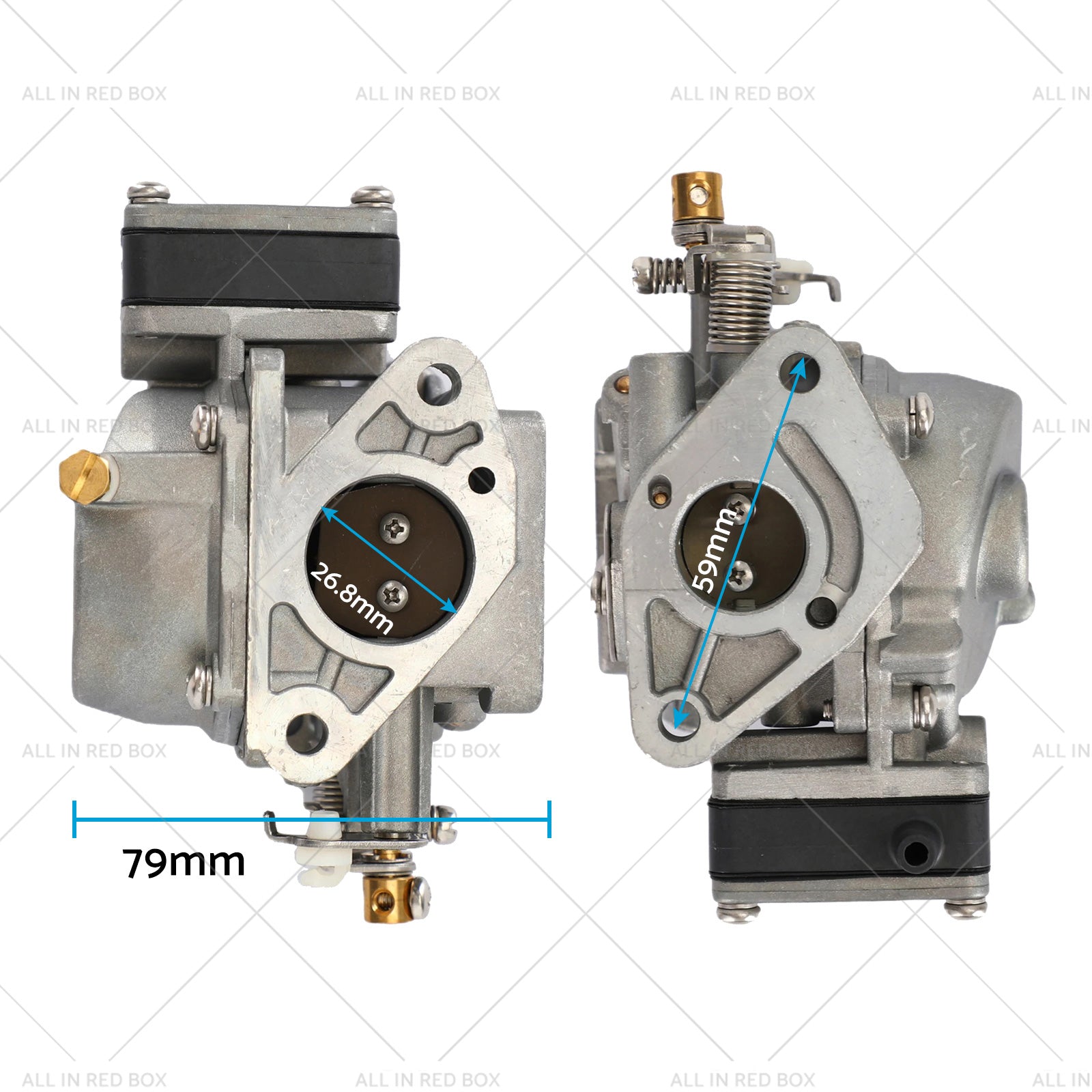 Carburetor Carb Suitable for Mercury Marine 2 stroke 4HP 5HP 3303-812648T-2