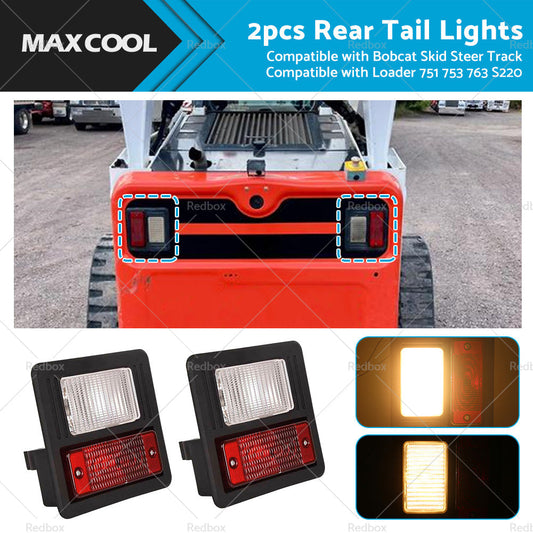 Rear Tail Light Suitable for Bobcat Skid Steer Track Loader 751 753 763 6670284-0