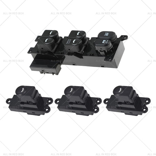 3x Master Power Window Switches Suitable For Hyundai i30 FD Hatchback / Wagon 2007-2012-0