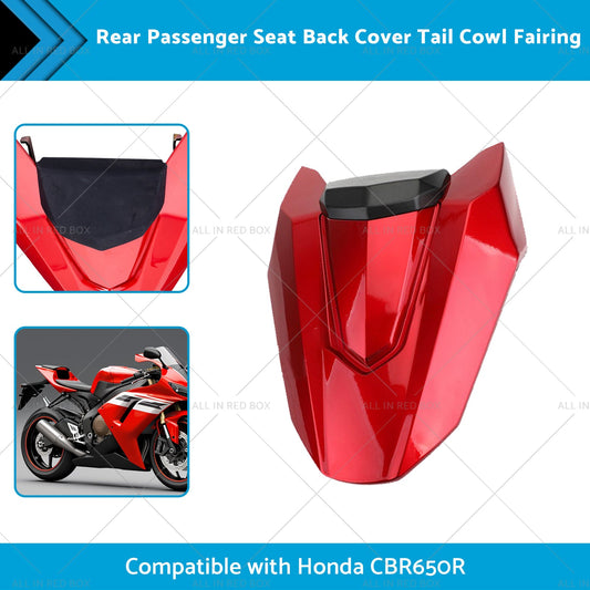 Seat Back Cover Tail Cowl Fairing Rear Passenger Suitablefor Honda CBR650R 19-20-1