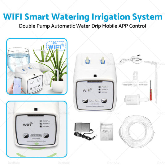 WiFi Control Watering System Double Pump Automatic Water Drip Mobile APP Control-1