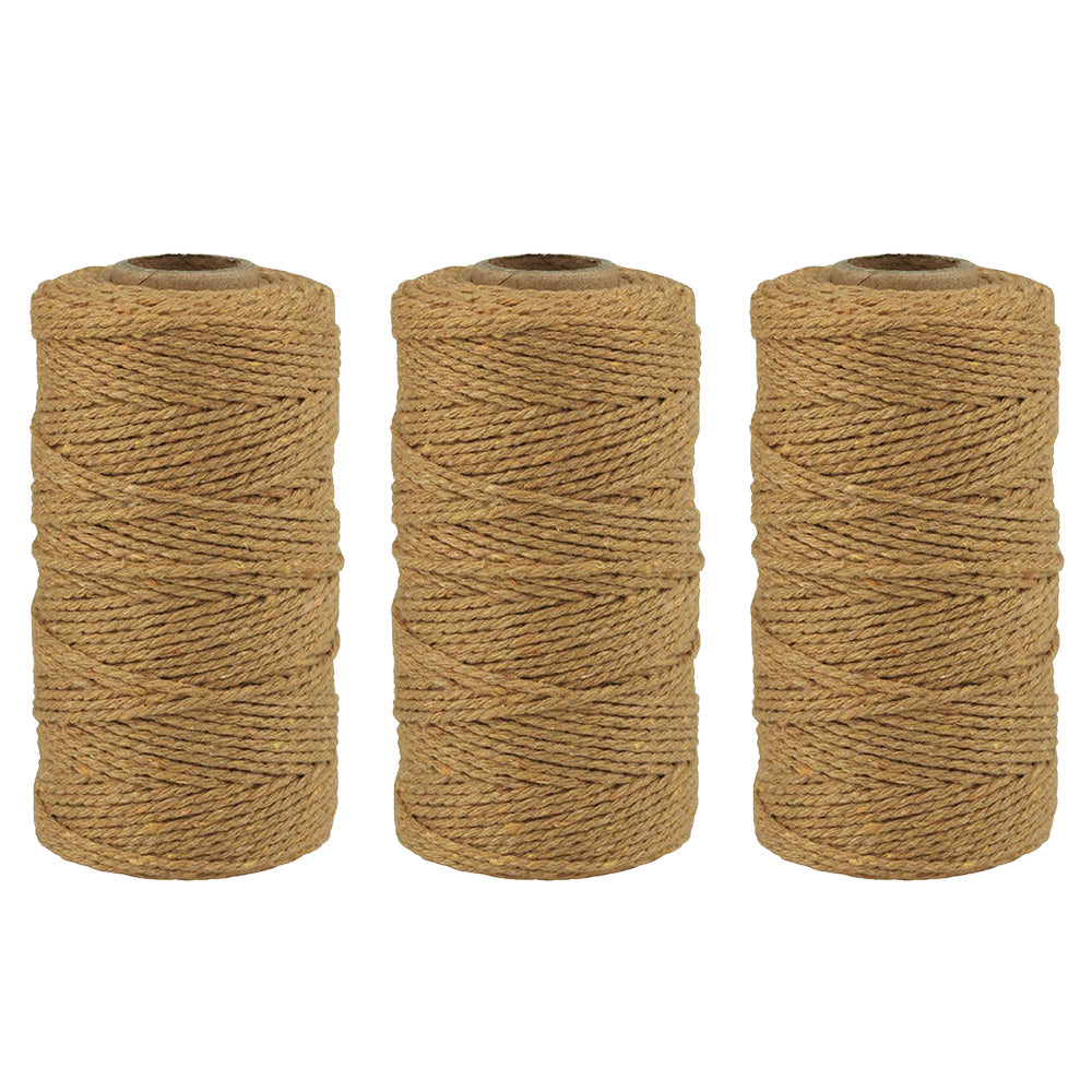 Cotton Twine Natural Jute Twine Packing Twines Bakers Twine Gift Wrapping Crafts-5