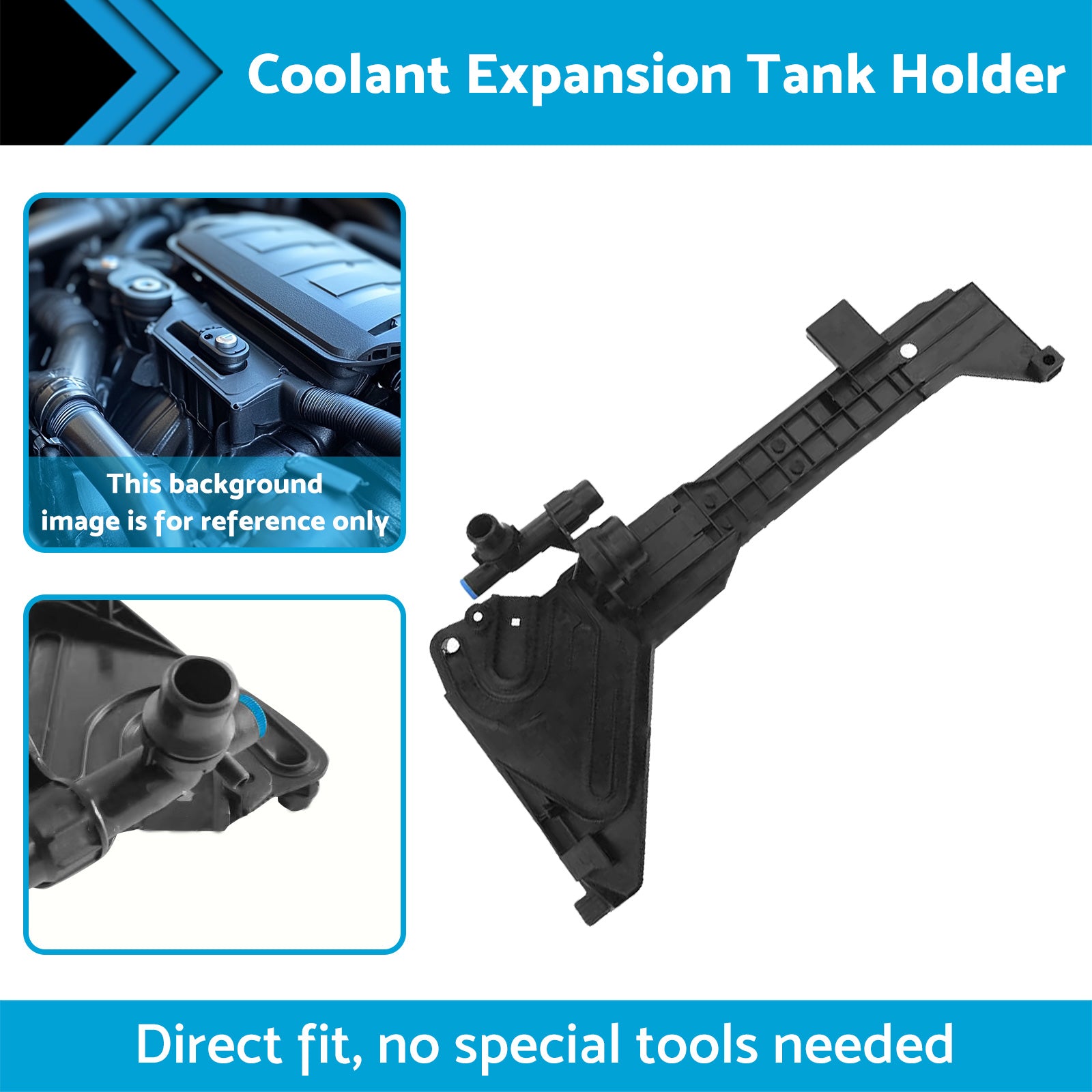 Coolant Expansion Tank Holder Suitable For BMW E46 98-07 Z4 03-09 17111436250-3