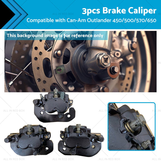 Front  and  Rear Brake Caliper Set for Can-Am Outlander 450 500 570 650 800 850 1000-0