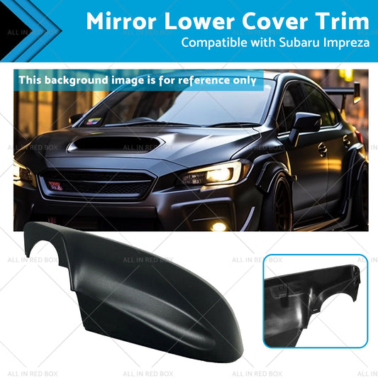 Mirror Lower Cover Trim Suitablefor 16-23 Subaru Impreza Forester Outback XV G5X-0