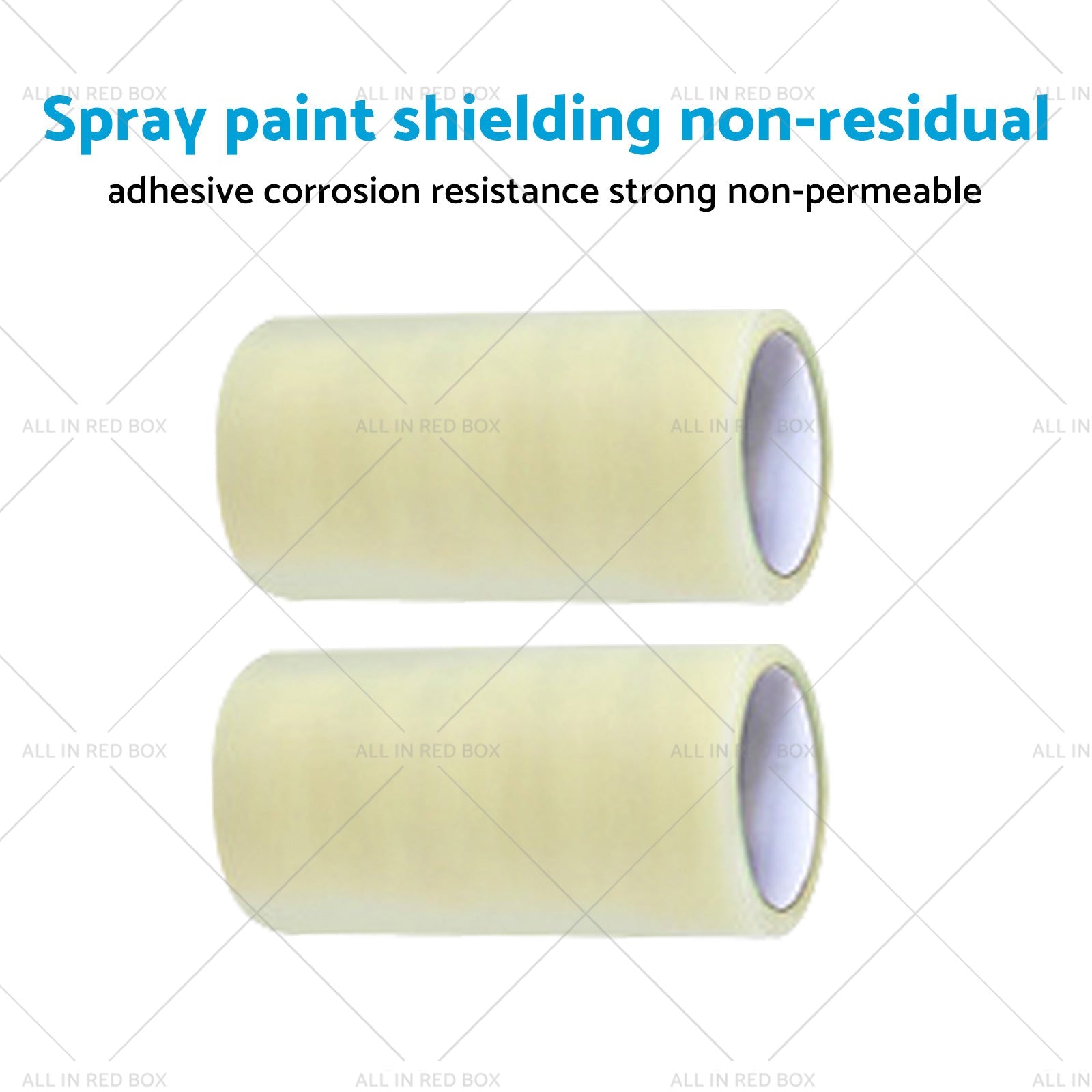 2x 290mmx20m High-Viscosity Paper Tapes Suitable for Sign Sticker Vinyl-3