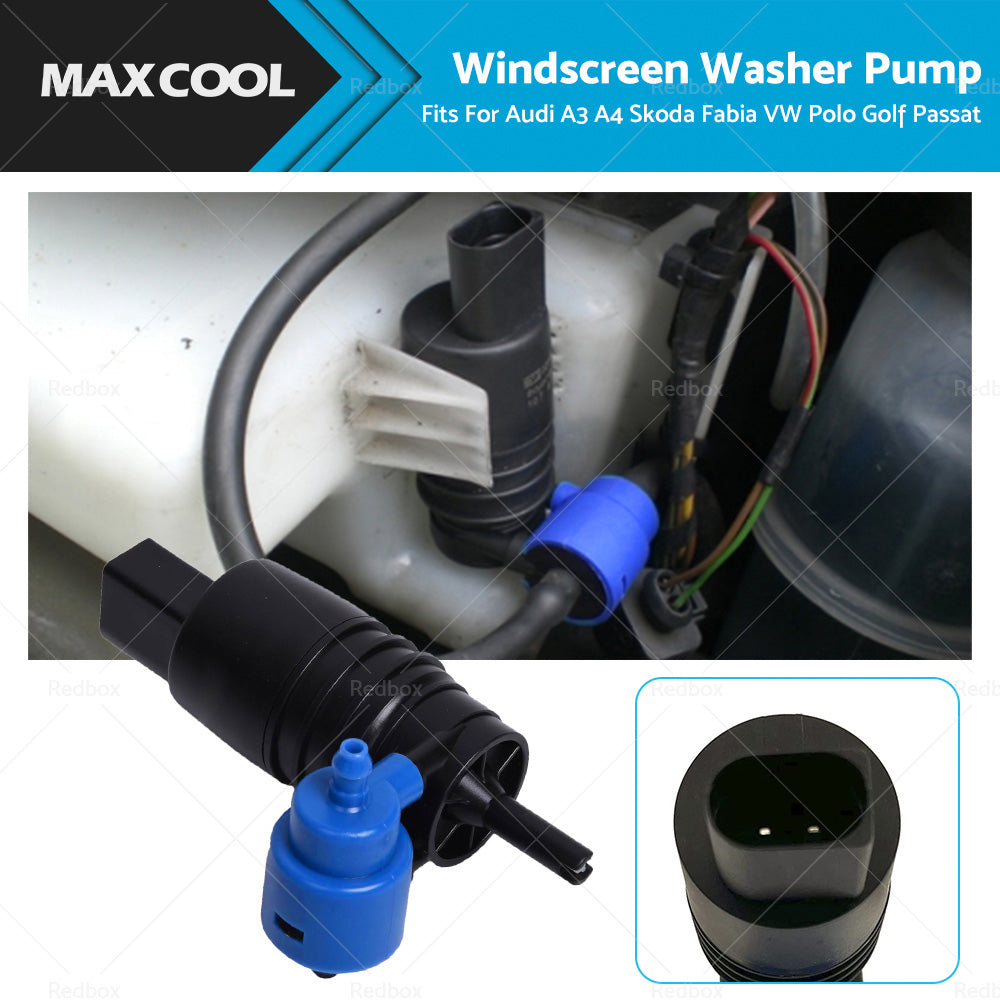 Windscreen Washer Pump Fits For Audi A3 A4 Skoda VW Polo Golf Passat 1J6955651-0