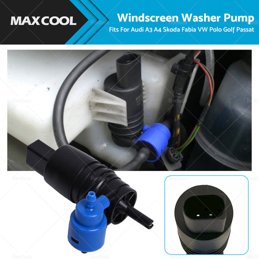 Windscreen Washer Pump Fits For Audi A3 A4 Skoda VW Polo Golf Passat 1J6955651-0