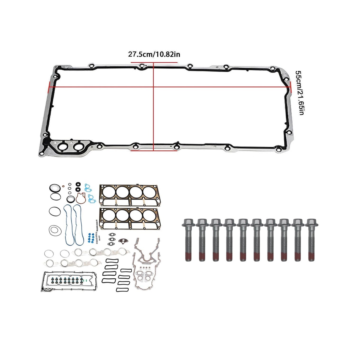 Head Gasket With Bolt Kit Suitable for Holden Commodore VT VX VY LS1 5.7L V8-3