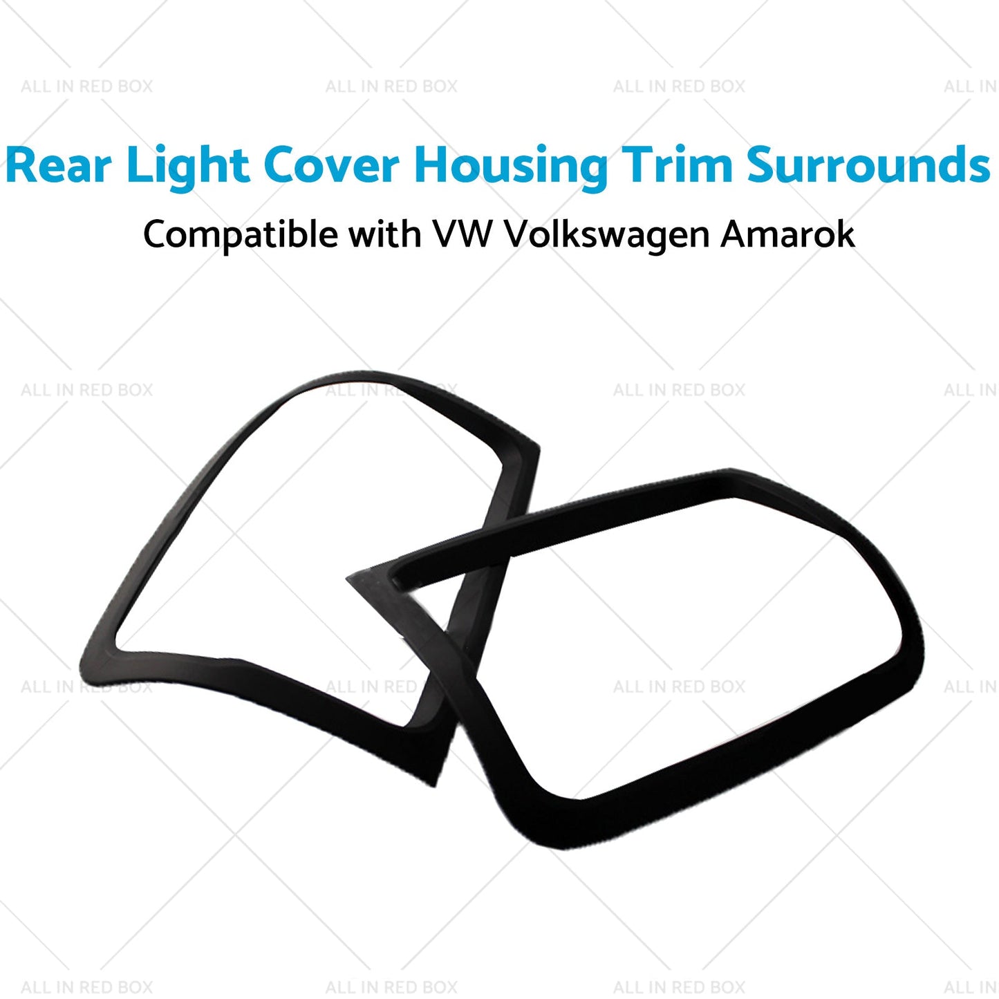 Rear Light Cover Housing Trim Surrounds Suitable for VW Volkswagen Amarok 09-22-3