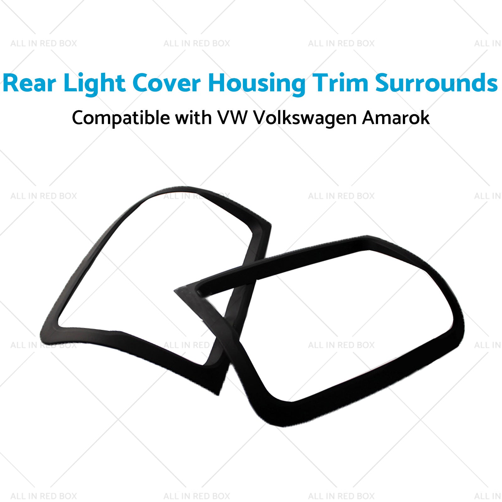 Rear Light Cover Housing Trim Surrounds Suitable for VW Volkswagen Amarok 09-22-3
