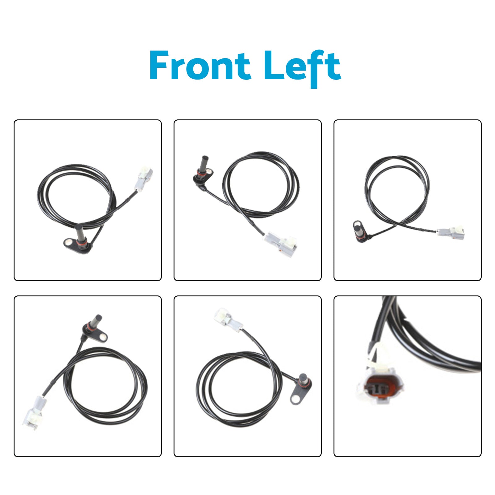 4x Front Rear LH RH ABS Wheel Speed Sensor Suitable For Mitsubishi Fuso Canter-3