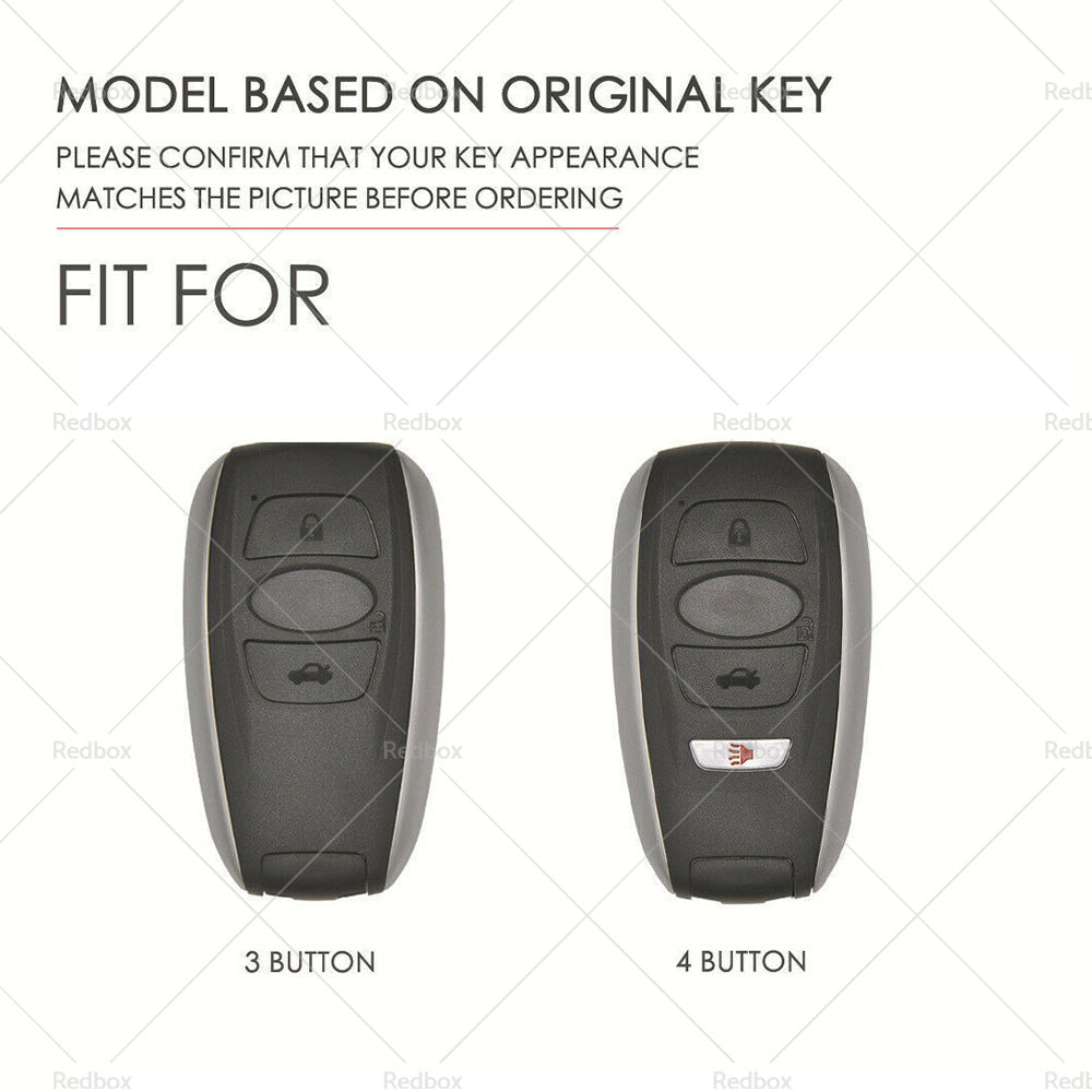 TPU Remote Key Fob Case Cover Fits For Subaru BRZ Forester Outback Impreza WRX-4