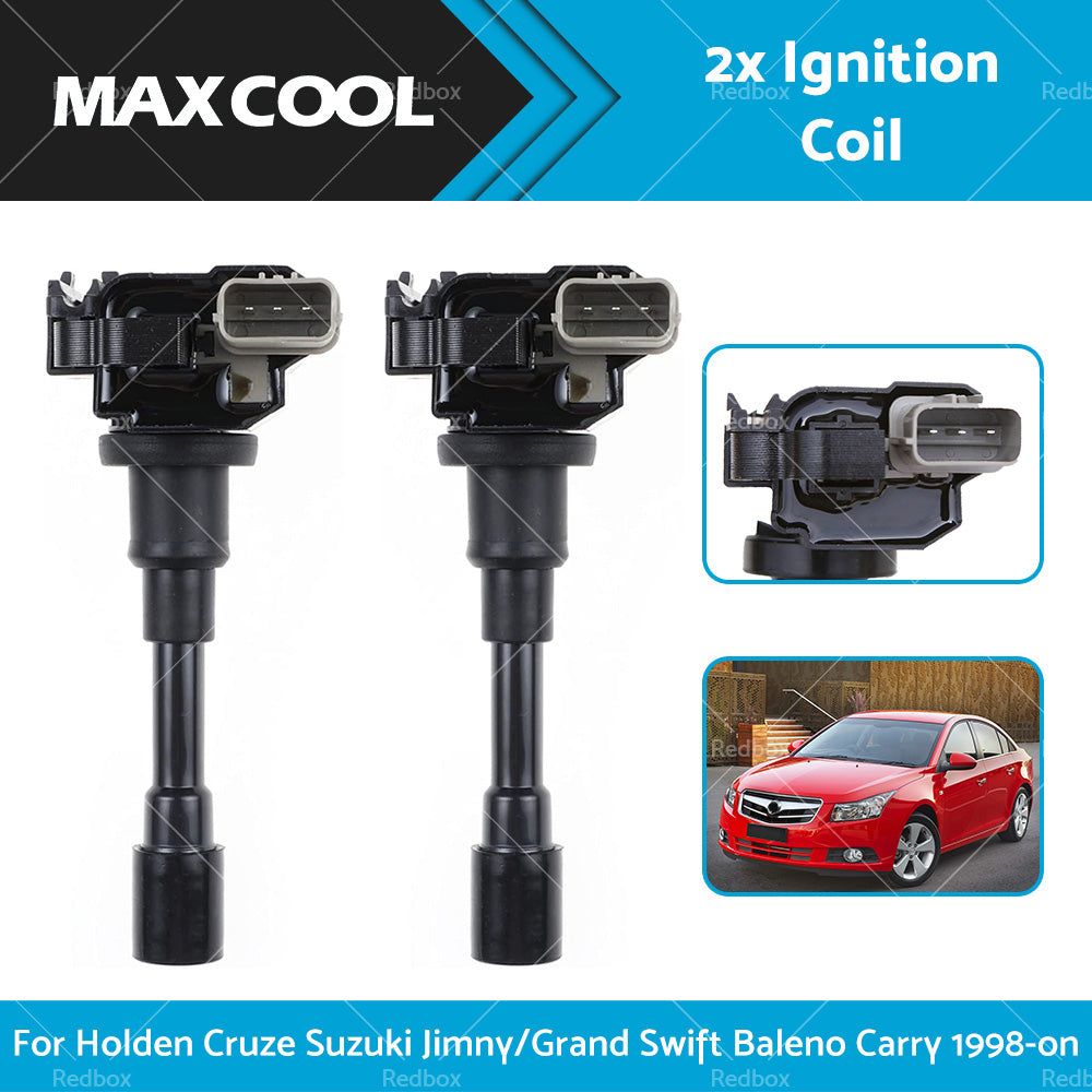 2x Ignition Coil For Holden Cruze Suzuki Jimny/Grand Swift Baleno Carry 1998-on-0
