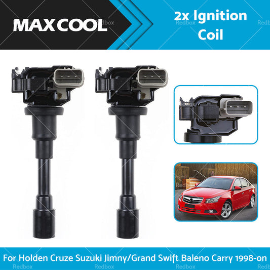 2x Ignition Coil For Holden Cruze Suzuki Jimny/Grand Swift Baleno Carry 1998-on-0