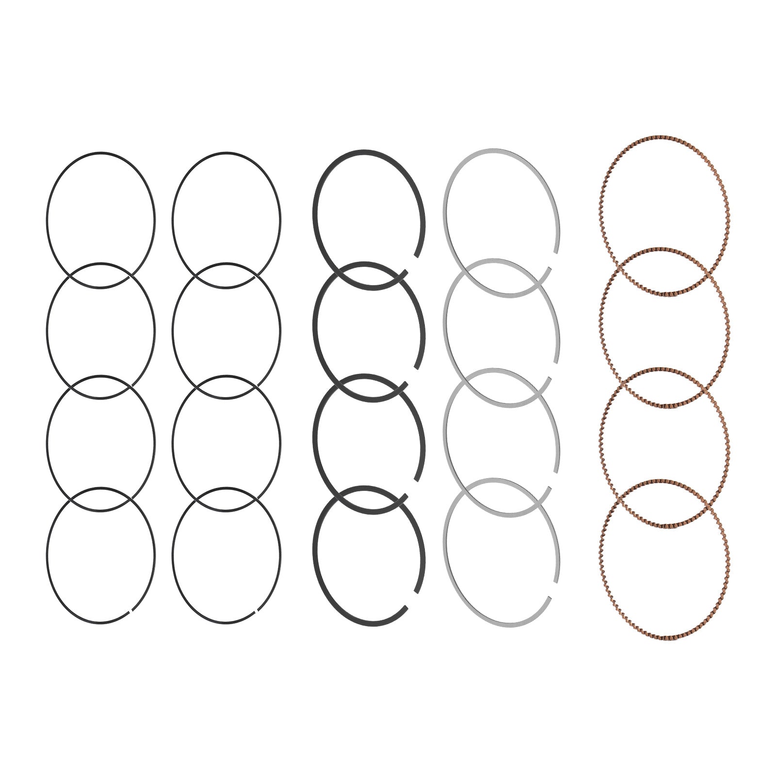 Engine Piston Rings Suitablefor Mini Cooper Countryman Paceman 06-16 11257566479-1