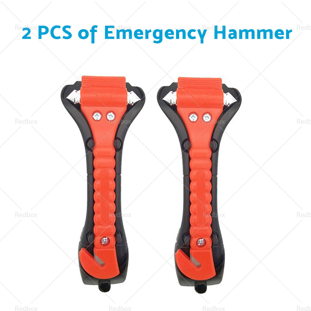 Car Emergency Hammer Window Glass Breaker Seat Belt Cutter Safety Escape Tool-6