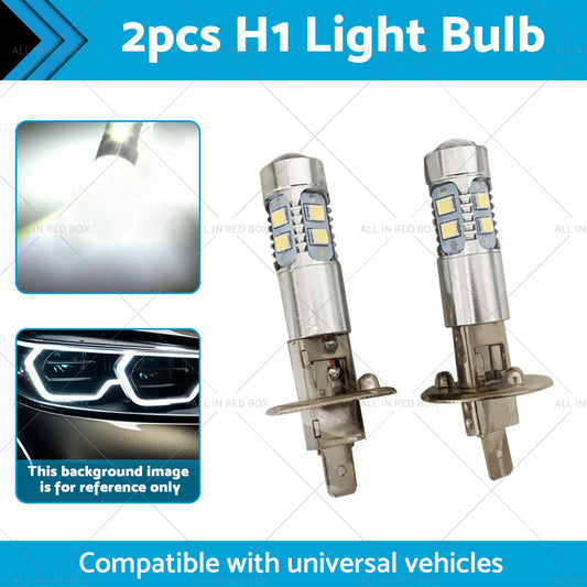 2PCS H1 LED Headlight Bulb CREE XBD Fog Driving Light Car UTE 4WD Lamp Globe-1