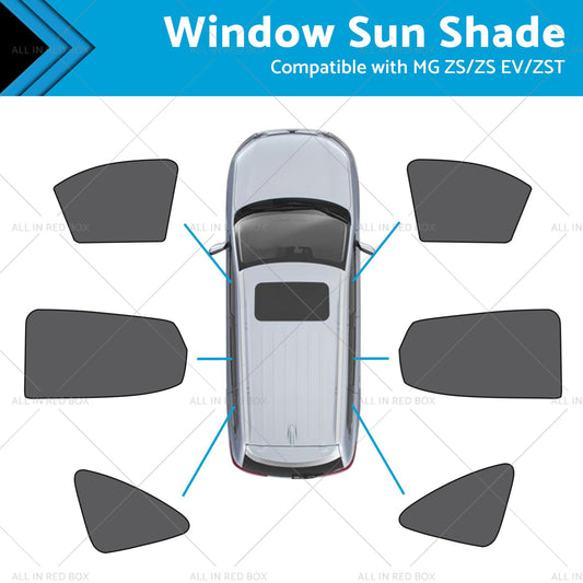 Window Magnetic Mesh Sun Blind Shade Suitable for MG ZS ZST ZS EV 2018-23-0