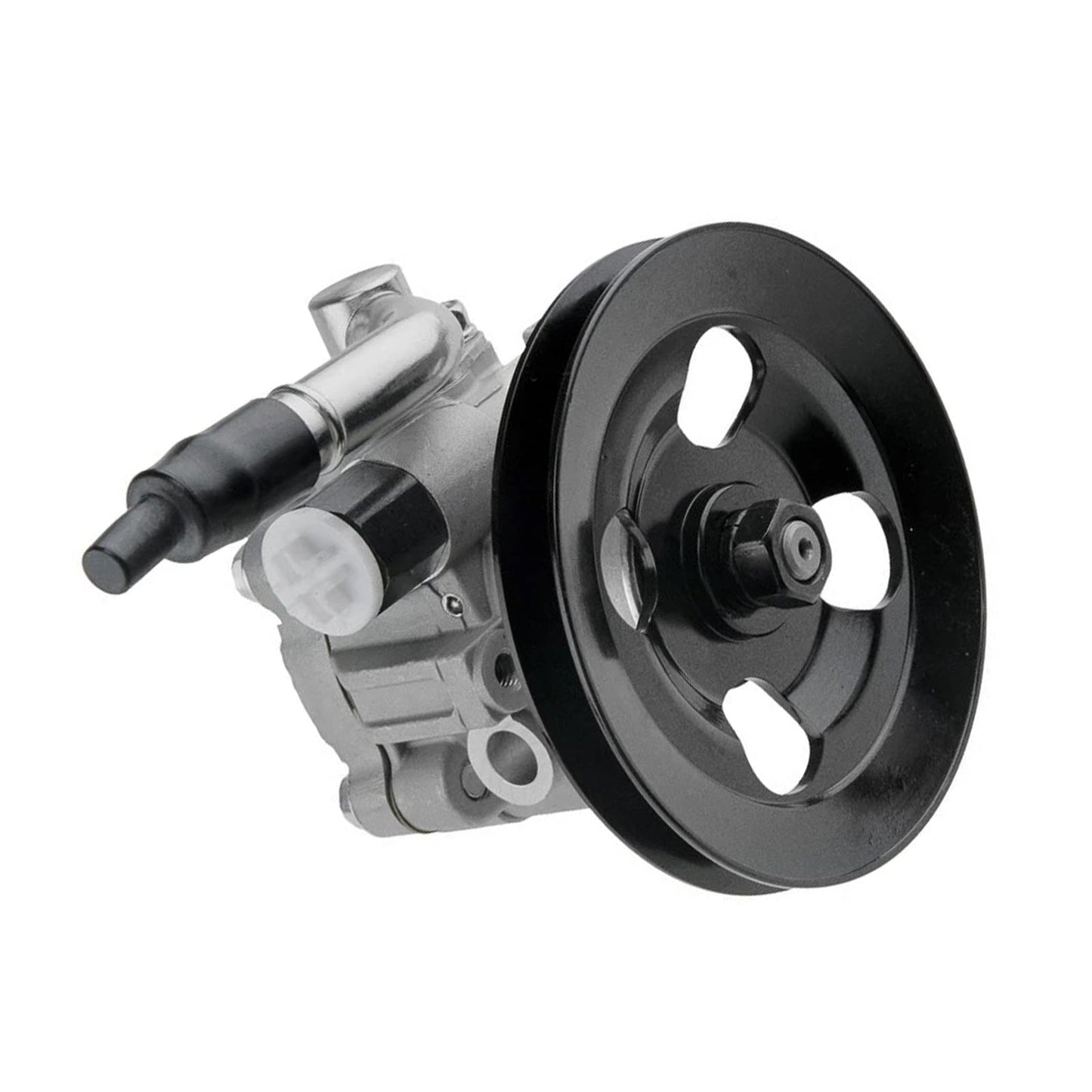 Power Steering Pump & Pulley Suitable for Nissan Navara D22 YD25 2.5L 2001-2015-3