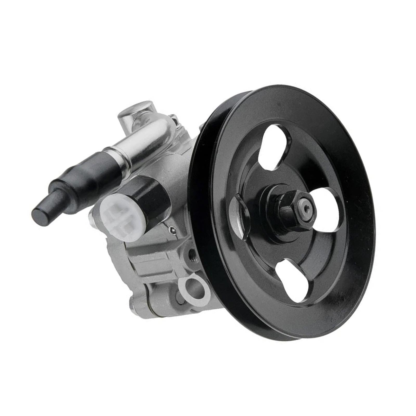 Power Steering Pump & Pulley Suitable for Nissan Navara D22 YD25 2.5L 2001-2015-3