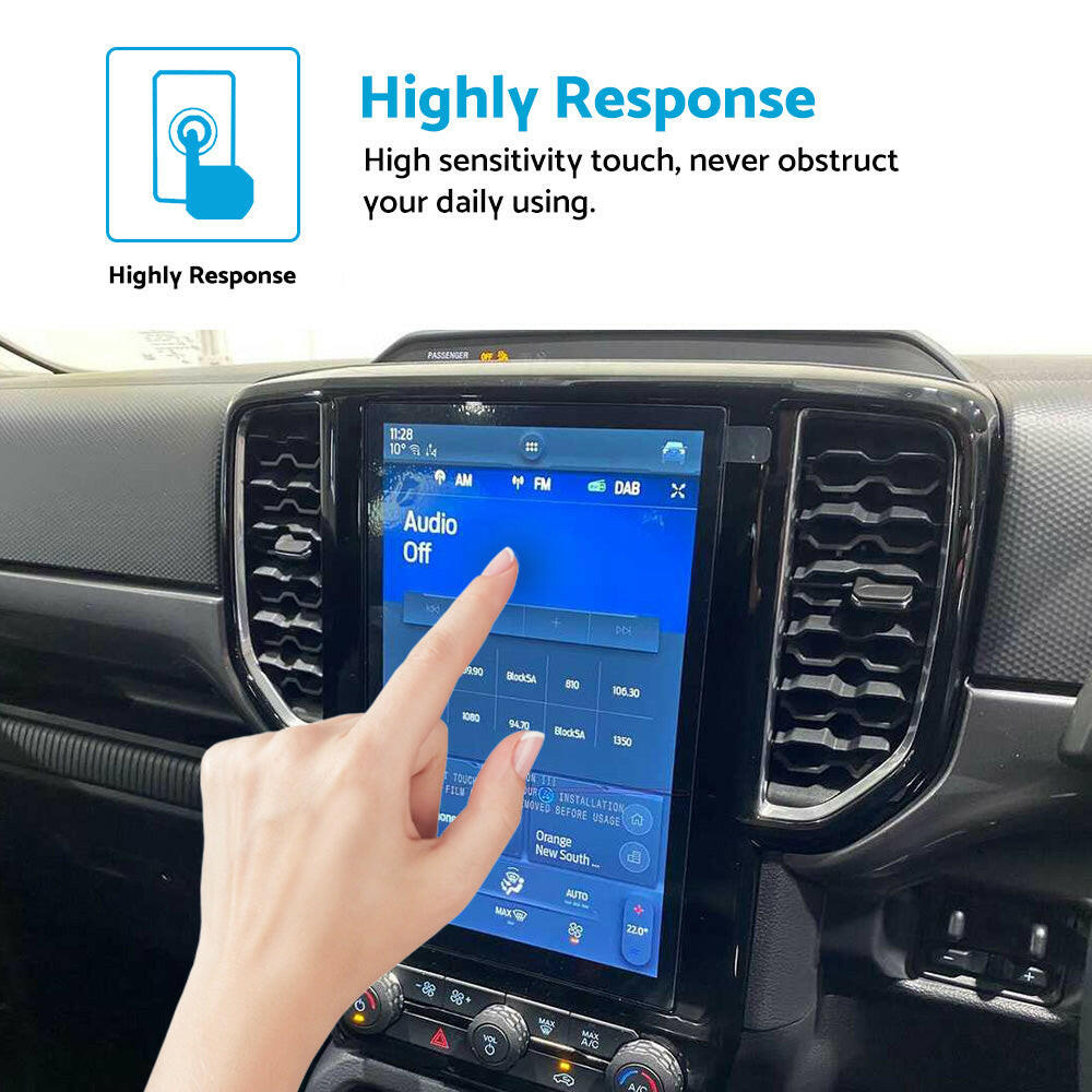 10.1in Car Screen Protector Tempered Glass Suitable For Ford Ranger XL XLS XLT-3