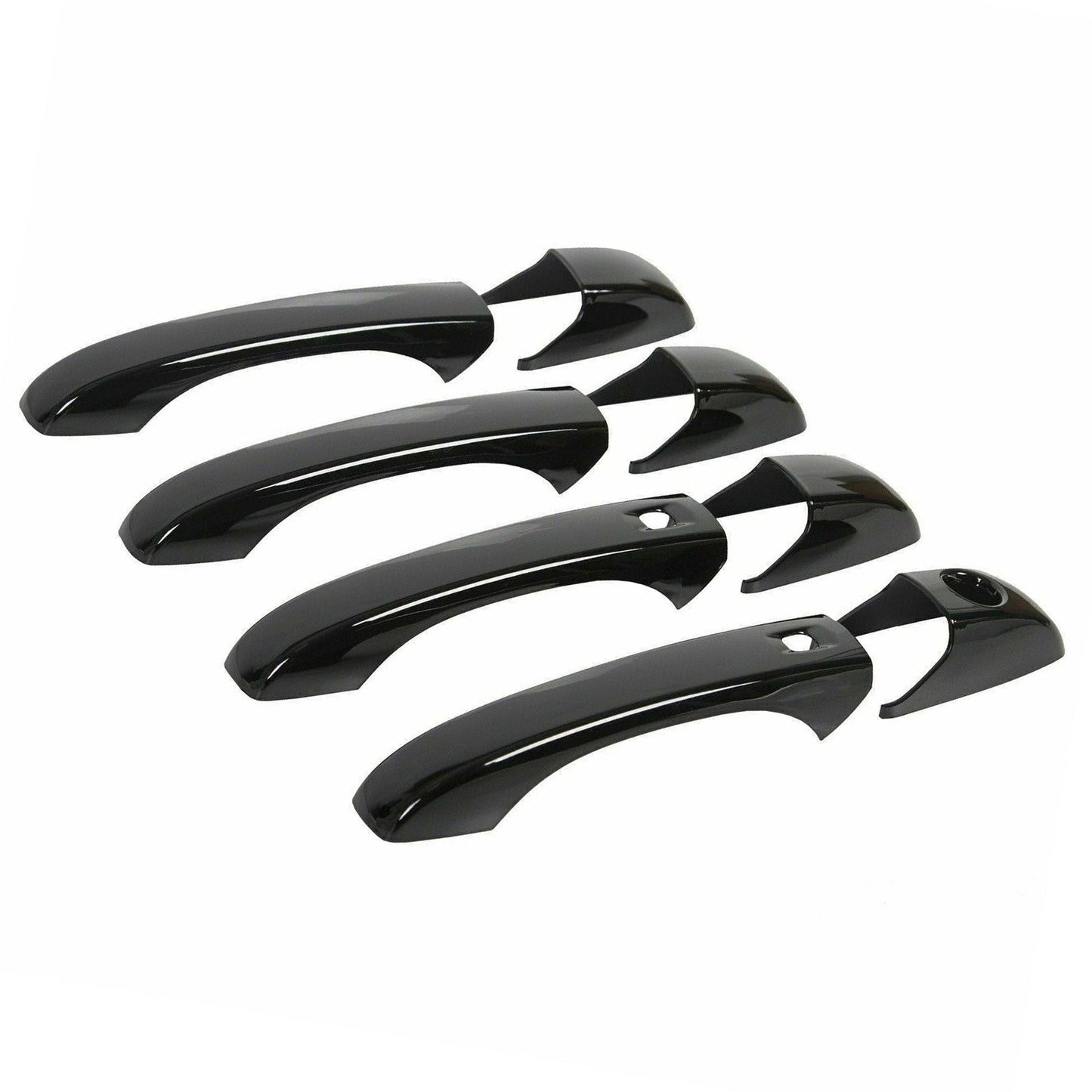 8x Exterior Door Handle Covers Trim Suitable For Jeep Grand Cherokee / Chrysler-3