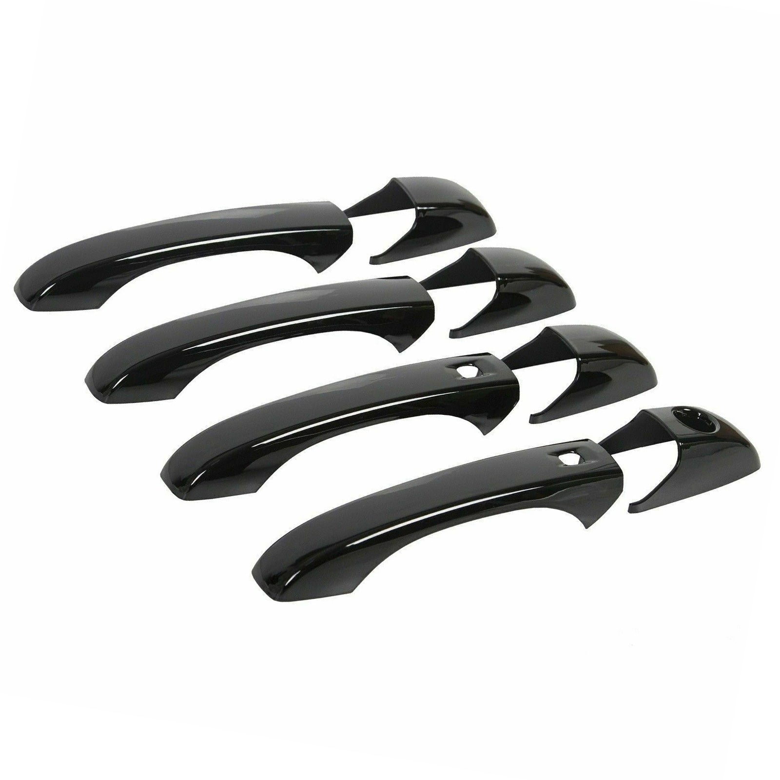 8x Exterior Door Handle Covers Trim Suitable For Jeep Grand Cherokee / Chrysler-3