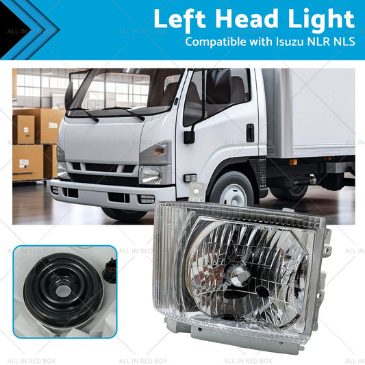 LH Head Light Lamp Suitable for Isuzu NLR NLS NNR NPR NPS Truck 08-On-0