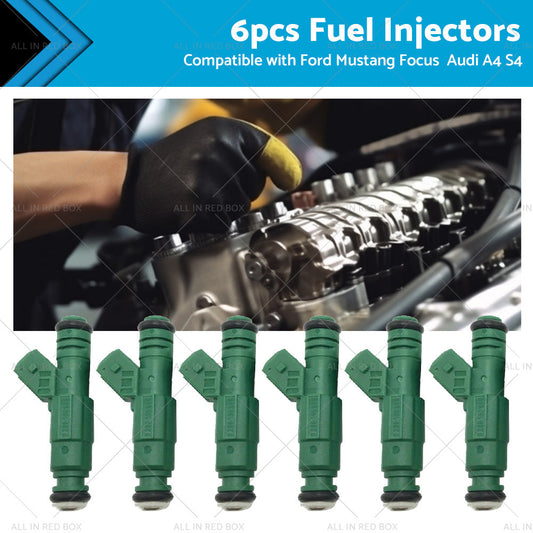 6 Fuel Injectors 290cc 42LB 0280155968 for Ford Falcon BA BF XR6 Turbo-0