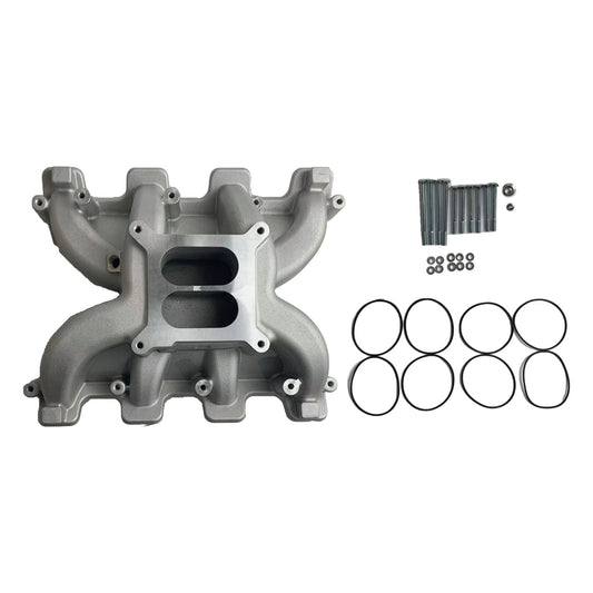 Inlet Intake Manifold Aluminum Suitable for GM Holden Gen III LS1 LS2 Engine EFI-1