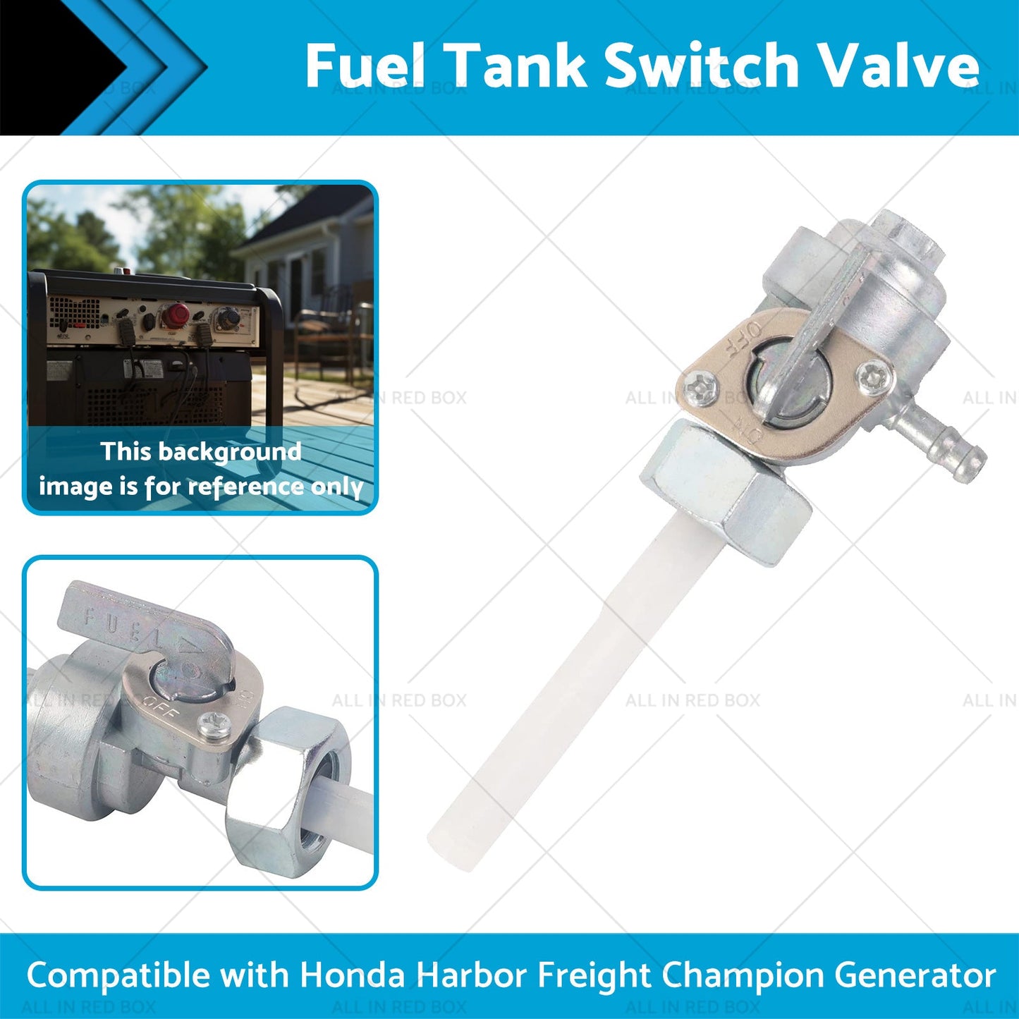 Fuel Tap Tank Switch Valve Petcock For Honda Generator Harbor Freight Champion-2