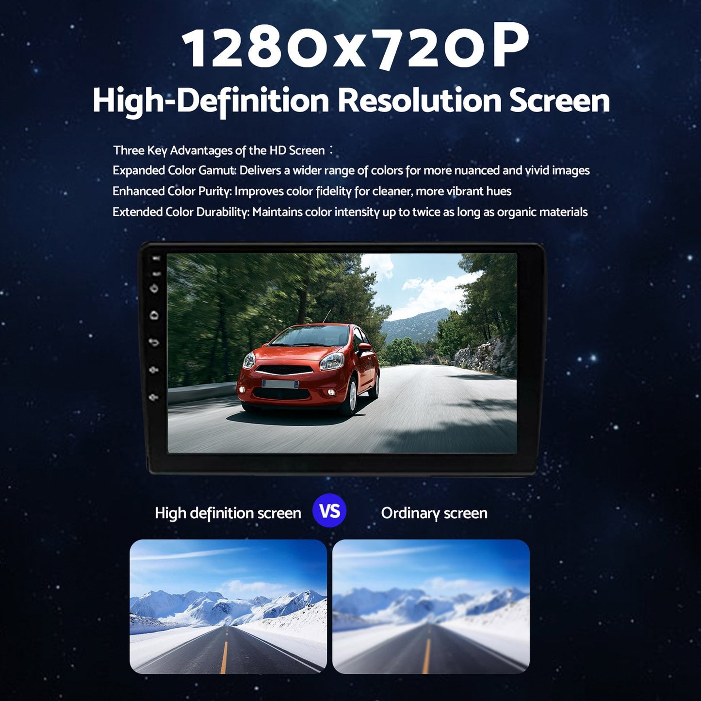 CarPlay  Head Unit Wireless Suitable For Nissan Micra 2007-2010 Android Navi+Cam-1