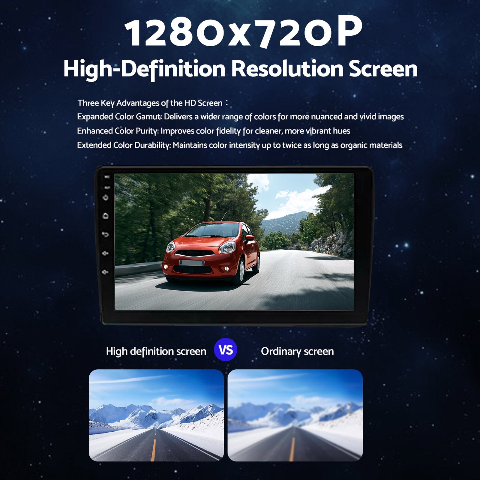 CarPlay  Head Unit Wireless Suitable For Nissan Micra 2007-2010 Android Navi+Cam-1