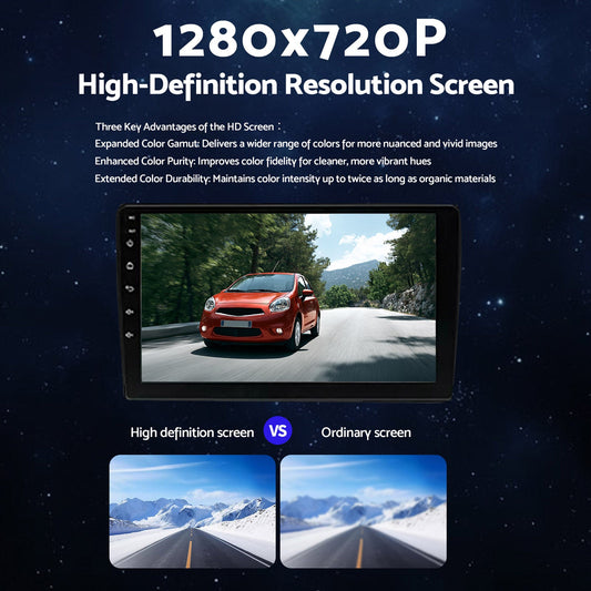 CarPlay  Head Unit Wireless Suitable For Nissan Micra 2007-2010 Android Navi+Cam-1