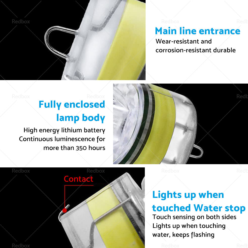 LED Flash Fishing Light Deep Drop Underwater Squid Strobe Bait Lure Lights Lamp-4
