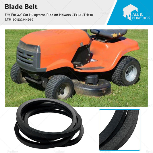 Blade Belt For 42 inch  Cut Husqvarna Ride on Mowers LT130 LTH130 LTH150 532144959-0