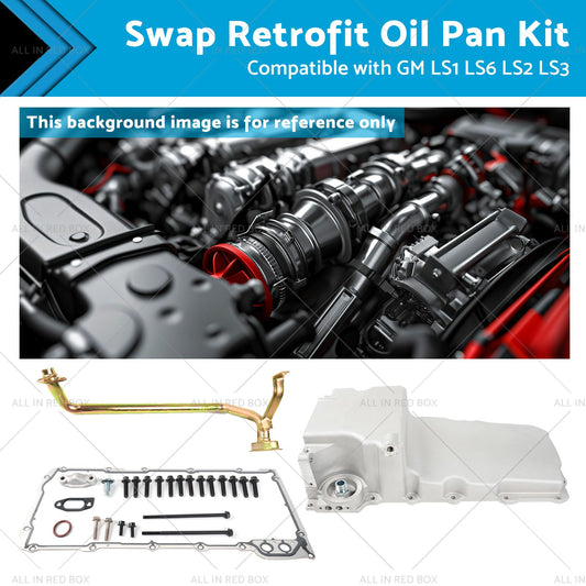 Swap Retrofit Oil Pan Kit Suitable for GM LS1 LS6 LS2 LS3 302-1 1955-1987-0