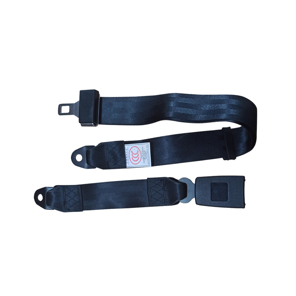 2 Point Retractable Adjustable Seat Lap Sash Belt Strap Suitable For Car Truck Set-2