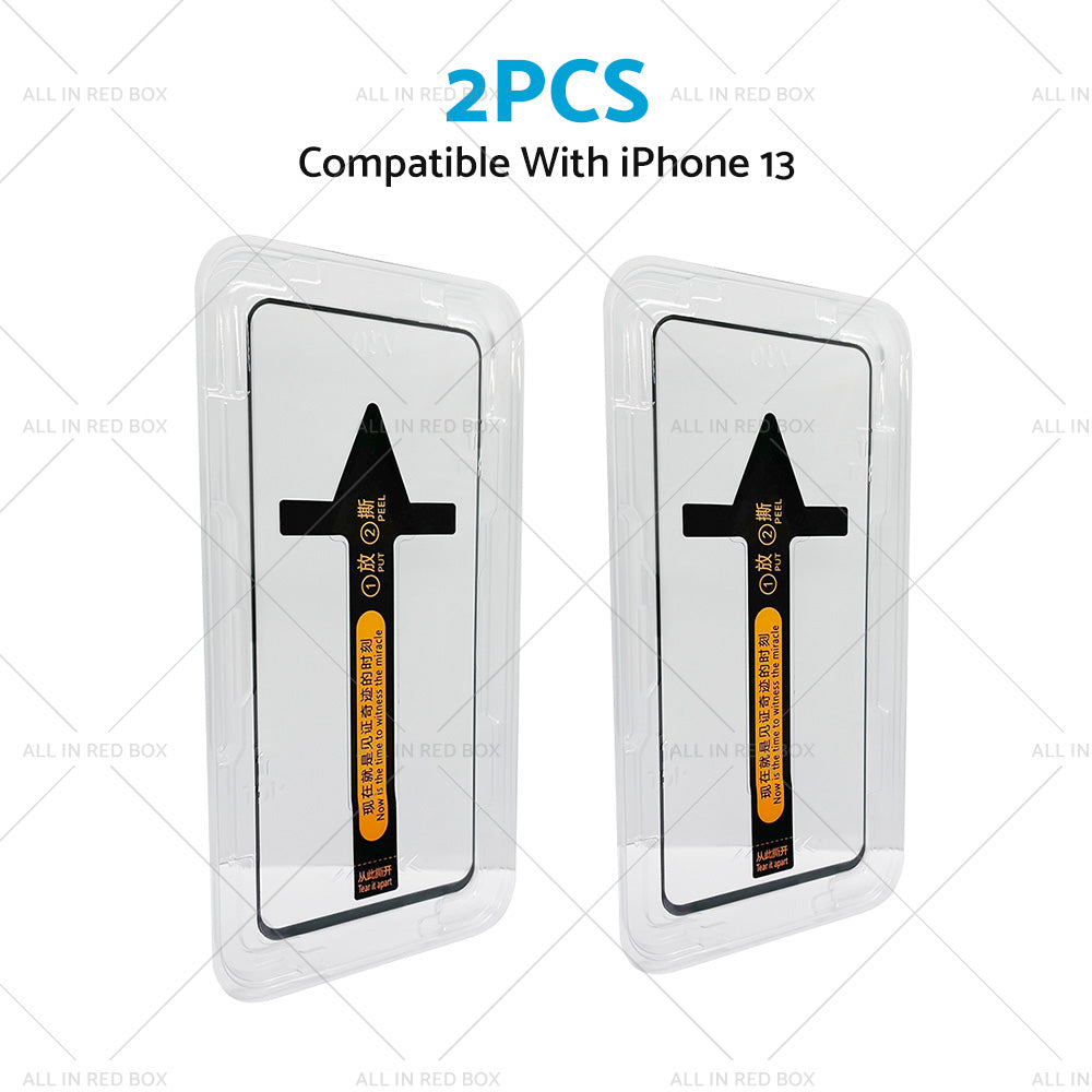 2PCS Screen Protector Tempered Glass Suitable For iPhone 13 Pro Max-2