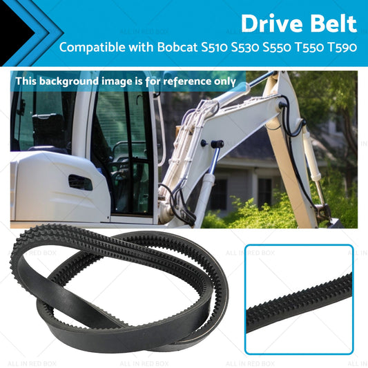Hydraulic Pump Drive Belt 7146391 Suitable for Bobcat S510 S530 S550 T550 T590-0