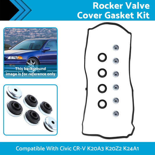 Rocker Valve Cover Gasket Kit Silicone Suitable For Honda Integra DC5 K20A K20Z-1