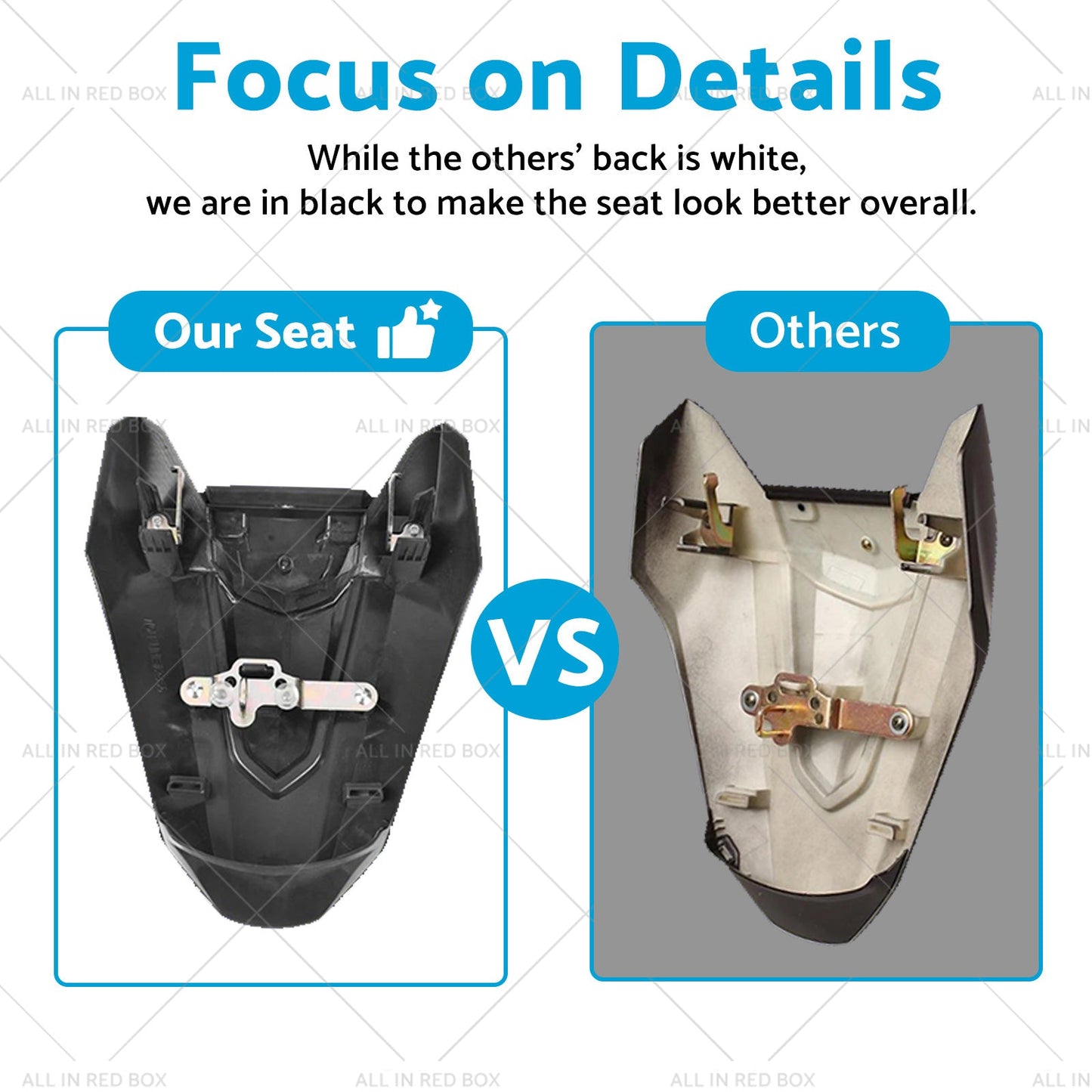 Rear Passenger Seat Back Cover Tail Cowl Fairing Suitablefor 21-23 Honda CBR650R-3
