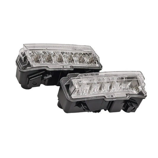 2Pcs Front Bumper Fog Light LH+RH Lamp Suitable for Mitsubishi Pajero 2015-2017-0