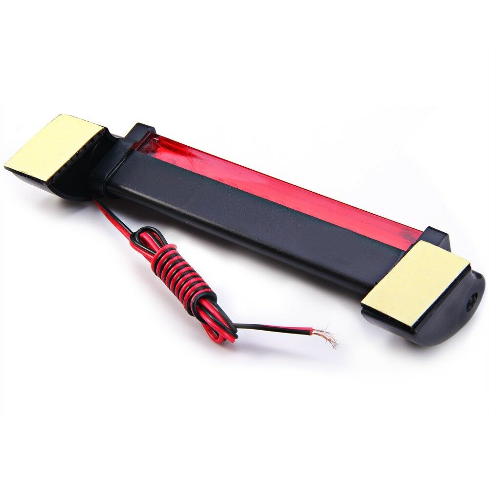 Universal 12V 14 LED High Mount Third Brake Stop Tail Light Lamp Red Suitable For Car Rear-2