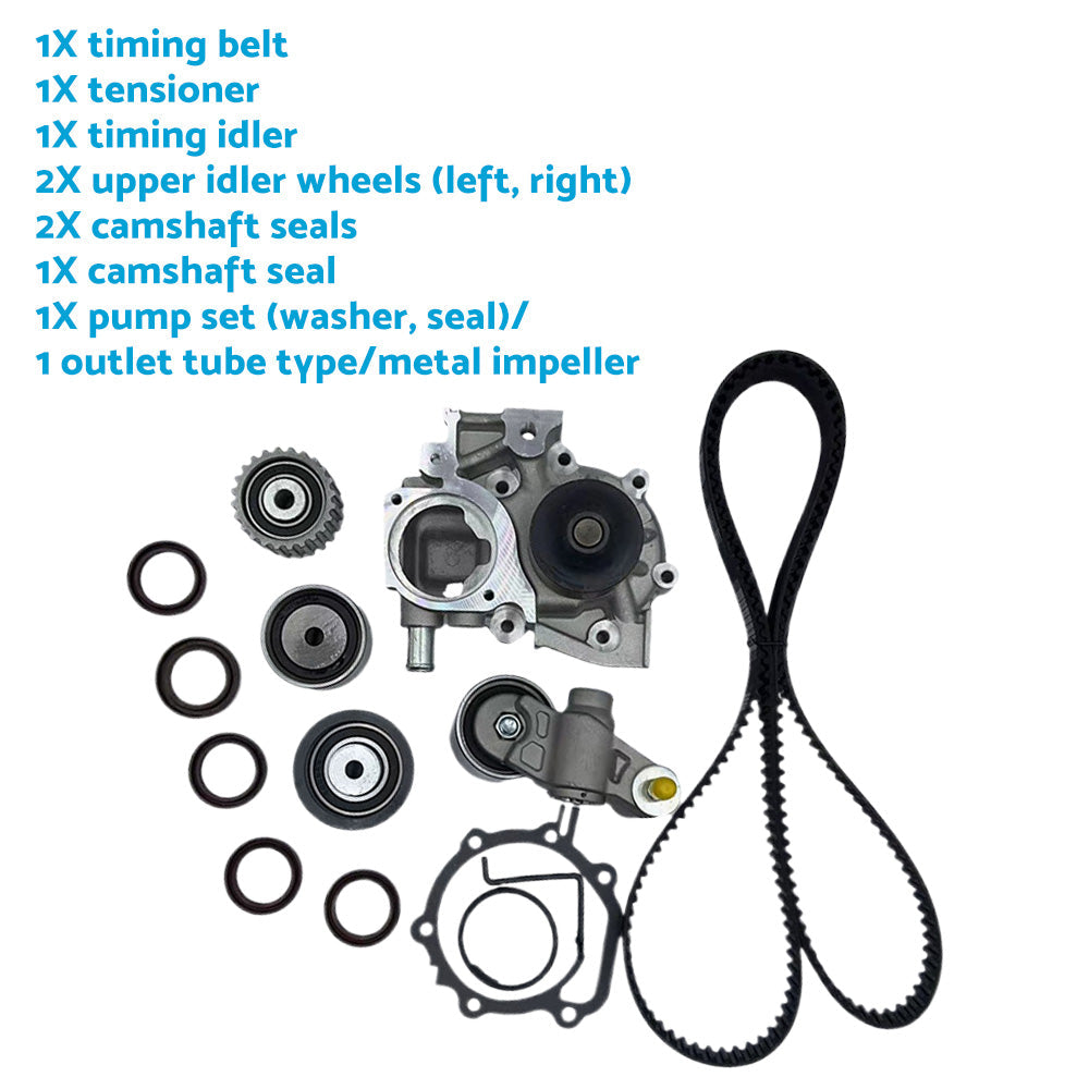 Timing Belt Kit Water Pump Suitable for  Subaru Impreza Forester EJ253 2. 5L SOHC-2